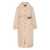 URBANCODE Urbancode Reversible Faux Fur Belted Coat With Suede Interior RICE BEIGE