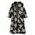 forte_forte Forte_Forte Embroidered Long Coat Black