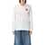 Comme des Garçons Comme Des Garçons Play Double Heart L/S Tee WHITE