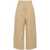 STUDIO NICHOLSON Studio Nicholson "Dordoni" Deep Pleat Volume Ankle Crop Trousers Clothing Beige