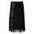 Jil Sander Jil Sander Midi Skirt With "Fringes" Clothing Black