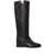 Via Roma 15 BOOTS WITH VENT Black  