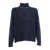 Rrd velvet turtleneck knit Blue