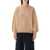 Sessun Sessùn Camel Wool Knit Sweater With Balloon Sleeves MILK TEA