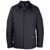 Barbour Barbour Barbour Black Quilted Jacket With Velvet Collar BLUE