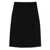 MRZ Mrz Wool Midi Skirt Black