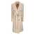 Tagliatore Tagliatore Wool Double-Breasted Coat Beige