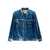 PIERRE-LOUIS MASCIA Pierre-Louis Mascia Denim Print Jacket BLUE