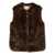 TWINSET Twinset Fur Vest MULTICOLOR