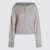Allude Allude Grey Wool Sweatshirt GREY