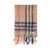Burberry Burberry Burberry Wool Check Scarf With Fringes MULTICOLOR