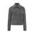 AMI Paris AMI Paris Ami Paris Grey Wool Jacket With Collar MULTICOLOR