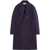 Lanvin Virgin Wool Double-Breasted Coat Blue