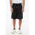 Gucci Single-Pleated Wool Blend Shorts Black