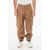 Alexander McQueen Low-Waisted Cargo Pants With Ankle Buttons Brown