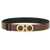 Ferragamo Reversible "Hooks" Belt BROWN