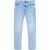Versace Straight Leg Stonewashed Jeans With Silver-Tone Medusa Detai Blue