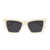 Saint Laurent Saint Laurent Sl 657 Linea Sl Logo Sunglasses WHITE