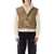 Isabel Marant Isabel Marant Étoile Shearling Vest In Suede Brown
