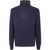 FILIPPO DE LAURENTIIS Filippo De Laurentiis Half Zip Sweater Clothing BLUE