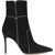 Gianvito Rossi Suede Ankle Boots BLACK+MEKONG