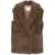 Max Mara Teddy Vest BROWN