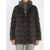 Herno Faux Fur Down Jacket GREY