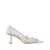 Jimmy Choo Jimmy Choo Mesh And Leather Pumps WHITE/CRYSTAL