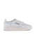 AUTRY Autry White And Pink Tint Scraped Effect Suede Medalist Low Sneakers GRAY