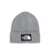 The North Face Kids TNF LOGO BOX CUFFED BEANIE TNF MEDIUM GREY HEATHER Gray