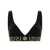 Versace Versace Bra With Elastic Band Featuring The Greca Motif Black