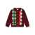 Ganni Ganni Bordeaux Wool-Blend Cardigan RED