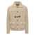 RAKKI Rakkì Rakkì Beige Cardigan With Buttons And Hook And Loop Closure WHITE