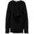 Moschino Wool Jersey. BLACK