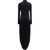 Magda Butrym Long turtleneck Dress BLACK