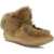 Pedro Garcia Furry Ankle Boots TAN SUEDE CHURRA