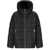 DSQUARED2 3D long nylon Down Jacket BLACK