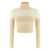 Elisabetta Franchi WOMEN'S KNITTED SWEATER White