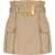 Balmain Cargo Miniskirt BEIGE