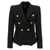 Balmain Balmain Double-Breasted Blazer  Black