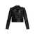 Balmain Balmain Leather Jacket Black