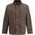 Brunello Cucinelli Stretch membrane nylon Jacket MORO+RUBINO