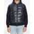 Moncler Shiny Padded Cardigan BLUE