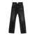 HAIKURE Black Jeans With Belt Loops And Logo Patch On The Rear In Denim Woman Black