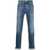 Brunello Cucinelli Brunello Cucinelli Logo Embroidery Stretch Jeans BLUE