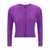 PLEATS PLEASE ISSEY MIYAKE Pleats Please Issey Miyake 'Monthly Colors: August' Cardigan PURPLE
