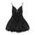 Nissa Nissa Black Mini Dress Black