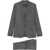 Tagliatore Single-Breasted Flannel Suit GREY
