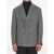 Tagliatore Herringbone Double-Breasted Jacket BLACK