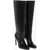 Stuart Weitzman Leather Under The Knee Boots 10Cm Black